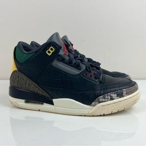 Air Jordan Retro 3 Animal Instinct 2.0 Basketball Shoes Women’s Size 5.5 (4Y)